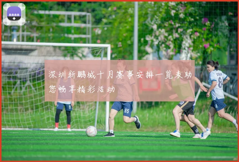 深圳新鹏城十月赛事安排一览表助您畅享精彩活动
